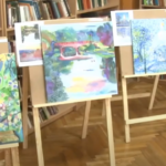 Наші студенти створили 12 картин про Чернігів, виконаних у манерах відомих художників