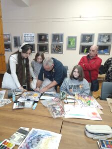 Мистецтво солідарності: майстер-клас французького художника П’єра Берже (Pedro) для студентів кафедри